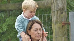 To je ale rozkošník! Prince George trávil čas so starou mamou