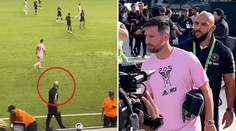 VIDEO: Má vlastné pravidlá a ide z neho strach. Messiho ochrankár je s ním aj na trávniku