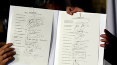 Lídri 27 krajín EÚ podpísali na jubilejnom summite Rímsku deklaráciu