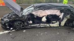 Nehodu na D1 za Hlohovcom odstránili. Leteckí záchranári brali mladíka (23) s ťažkými poraneniami hlavy