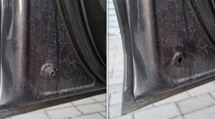 VIDEO: Aj vy máte takúto gumenú zátku vo dverách auta? Po jej uvoľnení môže vytiecť až desať litrov vody