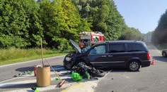 Tragická nehoda na východe Slovenska. Zrážku s autom neprežil 28-ročný motorkár