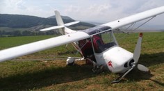 Pri Veľkom Šariši núdzovo pristálo malé lietadlo, posádka mala šťastie