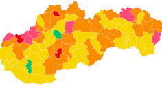 COVID automat od pondelka: Tu nájdete, aké pravidlá budú platiť vo vašom okrese