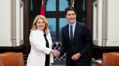 Prvá návšteva slovenskej hlavy štátu v Kanade po vyše 20 rokoch. Čaputová sa stretla s premiérom Trudeauom