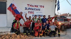 Pomoc slovenských hasičov v Grécku zožala úspech. Požiare dostali pod kontrolu