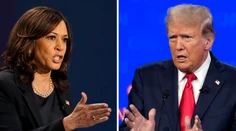 Súboj Trumpa a Harrisovej bude tesný, ukazuje prieskum pred prvou debatou