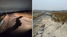 FOTO: Žilina vyhlásila mimoriadnu situáciu. V časti Bytčica došlo k výraznému zosuvu pôdy