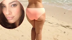 Nádherná XL modelka posiela pozdrav z dovolenky