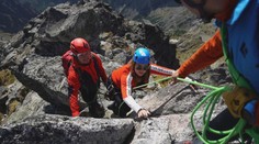 S Tribulom vyliezla na druhý najvyšší štít Tatier prvá moderátorka Televíznych novín na Markíze