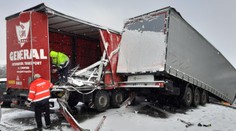 Hromadná nehoda na D1 pri Prahe. Havarovalo tam najmenej 20 áut