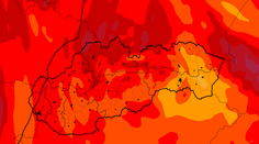 Zabudnite na ochladenie: Okresov s najvyššou výstrahou pred teplom pribúda