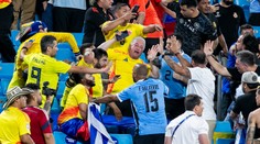 VIDEO: Museli sme chrániť matky a bábätká. Hráči Uruguaja sa na tribúne pobili s fanúšikmi Kolumbie