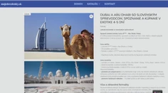Namiesto dovolenky v Dubaji zrejme podvod. Manželom z Prešova zájazd stornovali, peniaze im ale nevrátili