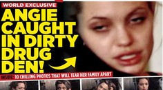 Dopichané ruky od ihiel, závislá od heroínu. Najhoršie zábery Angeliny Jolie