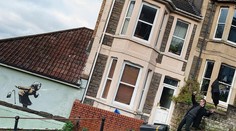 Banksy sa prihlásil k ďalšiemu dielu. Z majiteľky domu, na ktorom vzniklo, je milionárka