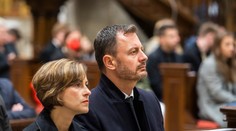 V Bratislave bola omša za obete streľby na Zámockej ulici. Prišli aj politici