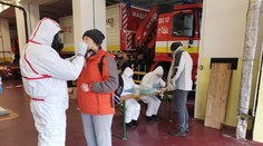 O testovanie je u hasičov veľký záujem. Za tri dni otestovali 17-tisíc ľudí