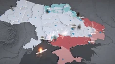 VIDEO: Ruská invázia v 90 sekundách. Animácia ukazuje, ktoré územia obsadili Rusi a ktoré stále kontrolujú Ukrajinci