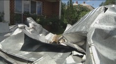 Takto to vyzerá na východe po búrke. Niektoré domy sú ako po paľbe samopalom