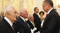 Kiska ocenil päť ľudí, ktorí bojovali za slobodu