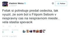 Odkaz futbalistu Vladka Weissa mladíkovi, ktorý skončil krvavý