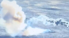 VIDEO: Pri pokuse o prielom prišiel tvrdý knokaut. Ruské tanky zničili presne mierené strely