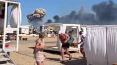 Neistota na Kryme: Obyčajní Rusi po výbuchoch na základni prvýkrát zažívajú vojnu