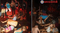 Turisti sa odviazali v Kambodži, za sexy porno tance skončili v cele