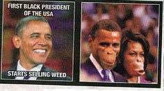 Belgické noviny to poriadne prehnali: Z Obamovcov urobili opice