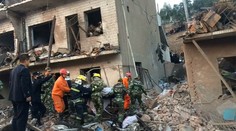 Explózia v paneláku na severozápade Číny. Najmenej 14 mŕtvych