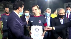 Egypťan Bahader sa stal najstarším futbalistom histórie, ktorý nastúpil na súťažný zápas