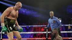 Fury poslal Wildera dvakrát k zemi. Potom si zaspieval aj s celým publikom