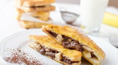 Francúzske toasty s čokoládou