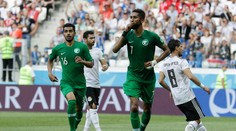 Saudská Arábia zdolala Egypt gólom v posledných sekundách nadstavenia