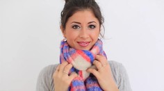 10 spôsobov ako si netradične uviazať šál