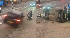 VIDEO: Druhýkrát sa narodili. Žena s dieťaťom v kočíku iba o vlások unikli smrti