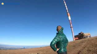 Populárny markizák vystrájal na známom vrchu. Turisti sa nestačili diviť