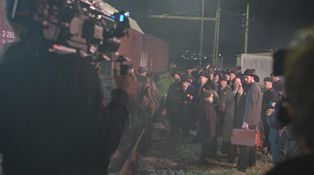 Zákulisie natáčania transportu Židov do táborov