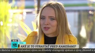 Laura Hritzová v Teleráne porozprávala o svojom detstve pred kamerami