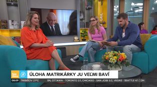 Danica Jurčová o zákulisí nakrúcania seriálu Sľub