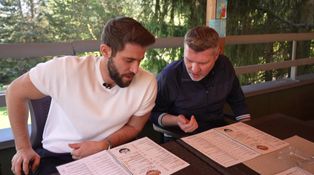 Na obede v Pizza Pub Tank s Tomášom Tarrom