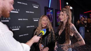 Tereza a Priscilla na premiére Separ: Tehelné pole