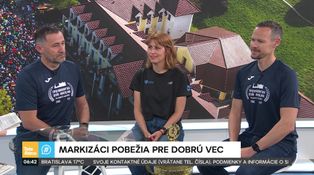 Tím televízie Markíza na 78. ročníku Národného behu Devín - Bratislava