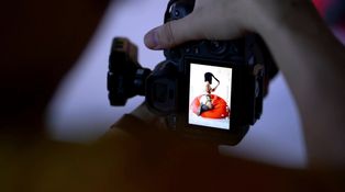 Karolína pred objektívom