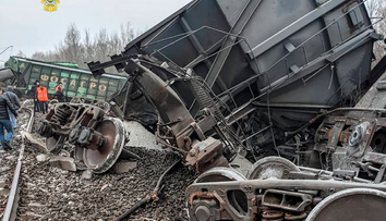 V ruskej Riazanskej oblasti sa vykoľajil nákladný vlak, úrady hovoria o sabotáži