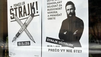 Nespokojní učitelia odovzdali vláde a parlamentu pokarhanie