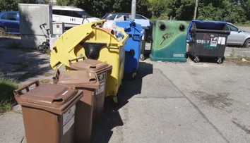 Spred trenčianskych panelákov zmizli dva druhy kontajnerov. Ľudia sa obávajú neporiadku