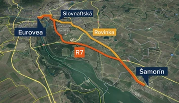 Je nový obchvat rýchlejší? Otestovali sme to s dvoma autami v rannej špičke