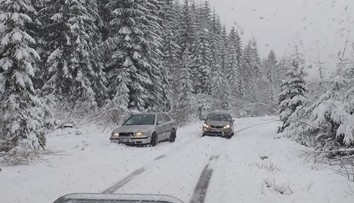 Nový rekord v počasí: V Oravskej Lesnej napadlo osem centimetrov snehu